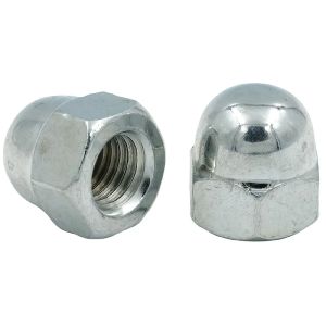 Гайка колпачковая М6, цинк, в уп.4 шт