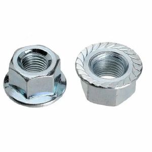 Гайка фланцевая М12, цинк, в уп.3 шт