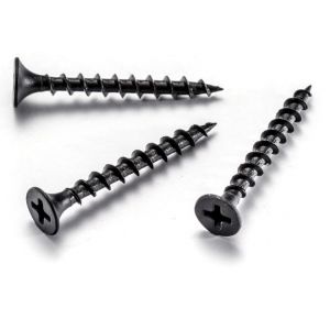 Саморез крупный шаг 4,2х76 мм Черный 10 шт