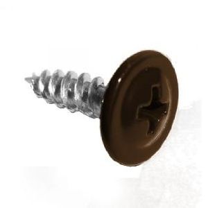 Саморез с прессшайбой 4,2 х 16 мм острый,для крепл.металла RAL6005, в уп.20 шт