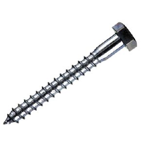 Шуруп для крепления лаг и реек 6 x 60 мм, цинк, в уп.4 шт