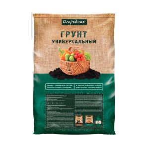 Грунт универсальный Огородник 22 л Фаско