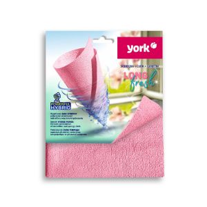 Салфетка д/уборки ЛОНГ ФРЕШ Микрофибра YORK 026250