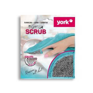 Салфетка д/уборки ПАУЭР СКРАБ Микрофибра YORK 26270