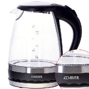 Чайник электрический 1,5 л 2200 Вт с подсветкой ZIMBER 11179
