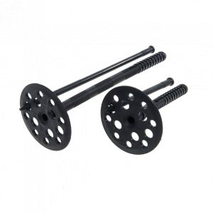 Дюбель для крепления теплоизоляции с пластиковым гвоздём 10х120 уп. пакет пайка - 50 шт. SteelRex