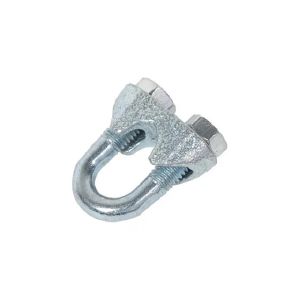 Зажим для стальных канатов 6 мм цинк, в уп.2 шт