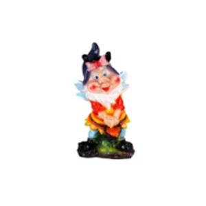 Фигура садовая гипс Гном пчела 38x19 см ГАРДЕНВИЛЛ