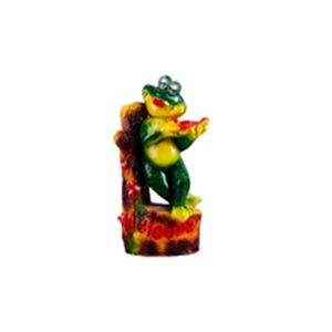 Фигура садовая гипс Лягушка со скрипкой 35x22 см ГАРДЕНВИЛЛ