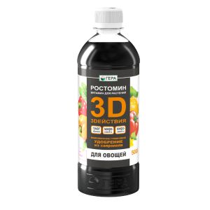 ЖКУ с гуматом калия 3D Для овощей 0,5л