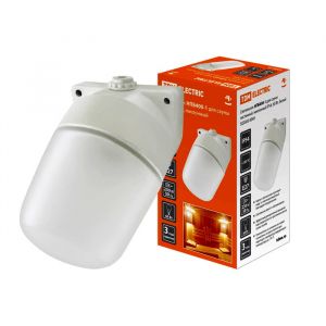 Светильник 60 Вт TDM НПБ 400-1 Белый для сауны наклонный IP54 (SQ0303-0049)