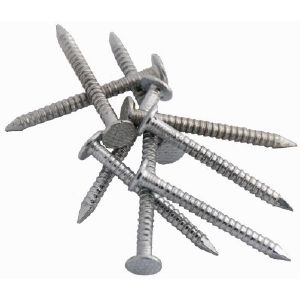 Гвозди ершёные, цинк 2,8х90  в уп.1 кг