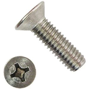 Винт потай М3 х30, шлиц Ph, цинк, DIN 965, в уп.15 шт