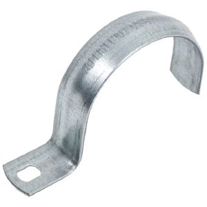Скоба однолапковая 31-32 мм, цинк, в уп.6 шт.