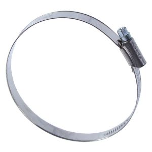 Хомут червячный, нерж. сталь W2 80-100 мм, 1 шт.