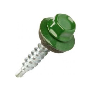 Саморез кровельный 4,8х51 мм Лиственно-Зеленый (RAL-6002) 40 шт