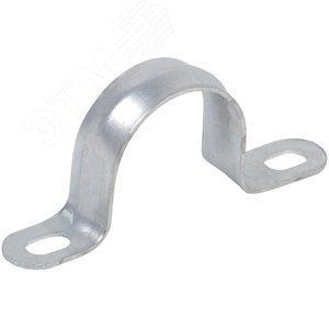 Скоба двухлапковая 21-22 мм, цинк, в уп.4 шт.