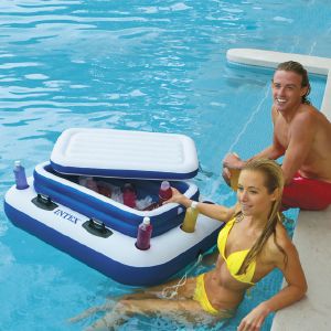 Круг Мега бар с крышкой Intex 122x97 см 58821