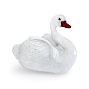 Фигура садовая гипс Лебедь средний 38x41 см ГАРДЕНВИЛЛ