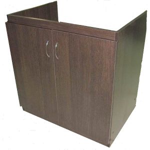 Подстолье для кухонной мойки из ДСП с полочкой 60x80 Венге