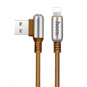 Кабель Hoco U17 Lightning кофе 1.2 м