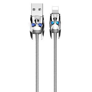 Кабель Hoco U30 Lightning серебро 1.2 м