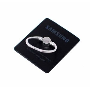 ольцо-держатель и подставка для телефона Samsung черное*