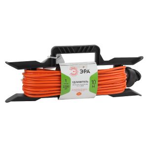 Удлинитель на рамке ЭРА 10 м ПВС 2x1 UFx-1-2x1.0-10m