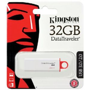 лешка Kingston 32GB DataTraveler DTIG4 белая USB 3.0*