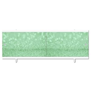 Экран для ванны МЕТАКАМ КВАРТ 1680 мм Зеленый иней EV604