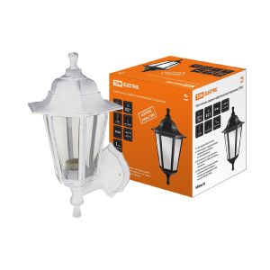 Светильник садово-парковый TDM шестигранник,настенный,белый НБУ 06-60-001