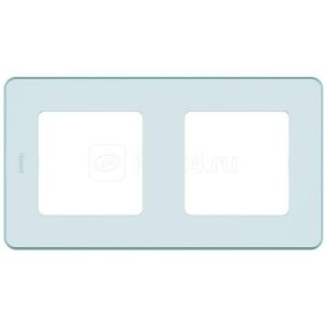 Рамка 2-м Inspiria мятн. Leg 673945