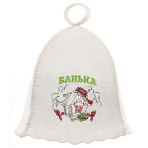 Шапка «Банька» Эко Банная линия