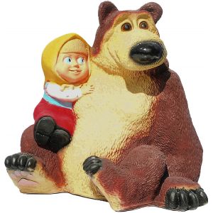 Фигура садовая Маша и Медведь 27х34х33 см