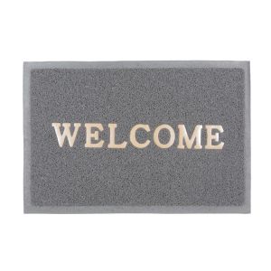 Коврик Spongy 40x60 см Welcome, серый, SUNSTEP
