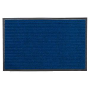 Коврик влаговпитывающий «Ребристый» 40x60 см, синий, SUNSTEP