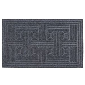 Коврик полипропиленовый 40x60 см, серый, SUNSTEP