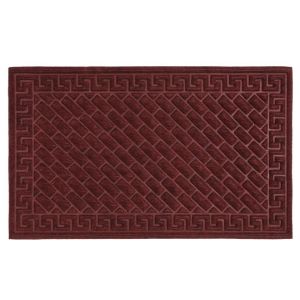 Коврик полипропиленовый 45x75 см, бордовый, SUNSTEP