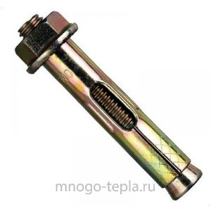 Анкерный болт с гайкой 8 х 40 мм, 3 шт в уп.