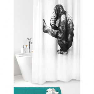 Штора для ванной 180х200 см Monkey