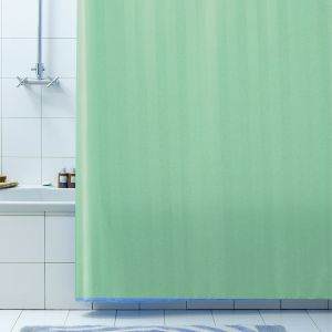 Штора для ванной 180х200 см Rigone зеленая