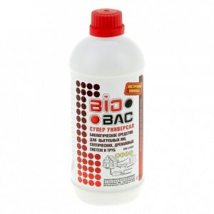 Средство для септиков и выгребных ям Biobac BB-U365(SU010) 1,0 л