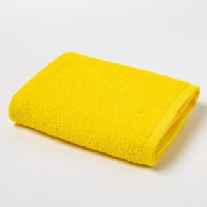 Полотенце махровое Экономь и Я 50х90 см, цв. солнечный желтый, 100% хлопок