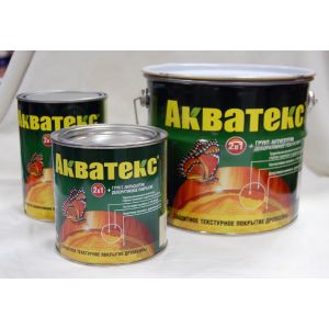 Защитно-декоративное покрытие Акватекс 2 в 1 0,8 л Бесцветный