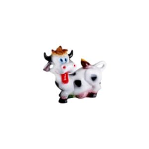 Фигура садовая гипс Корова Потешка 47x52 см ГАРДЕНВИЛЛ