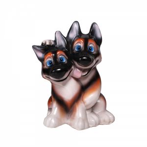 Фигура садовая гипс Хаски 27x22 см ГАРДЕНВИЛЛ