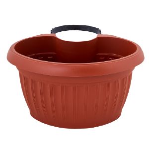 Кашпо Терра с креплением на столб d-27 см терра