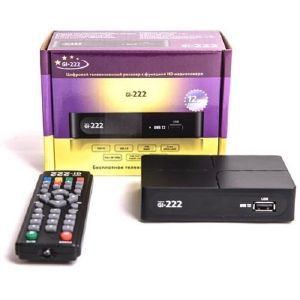 Тюнер эфирный цифровой HD-222
