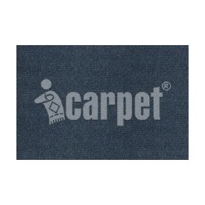 Коврик придверный влаговпитывающий Economy icarpet 50х80 см синий