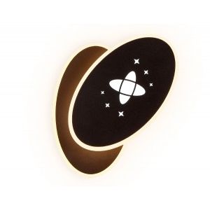 Бра Ambrella св/д св-к с выкл. FW110 SCF кофе песок св/д 3000K 2K+6400K 6K 20W 230x140x50 1500lm